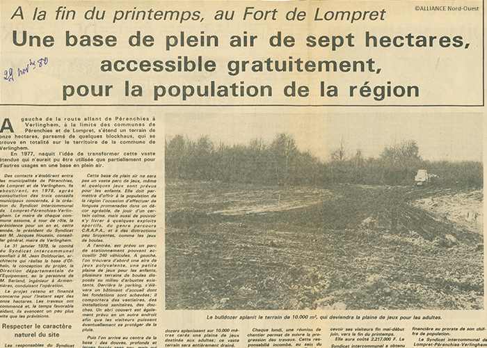 Patrimoine militaire Fort de Lompret Sivom